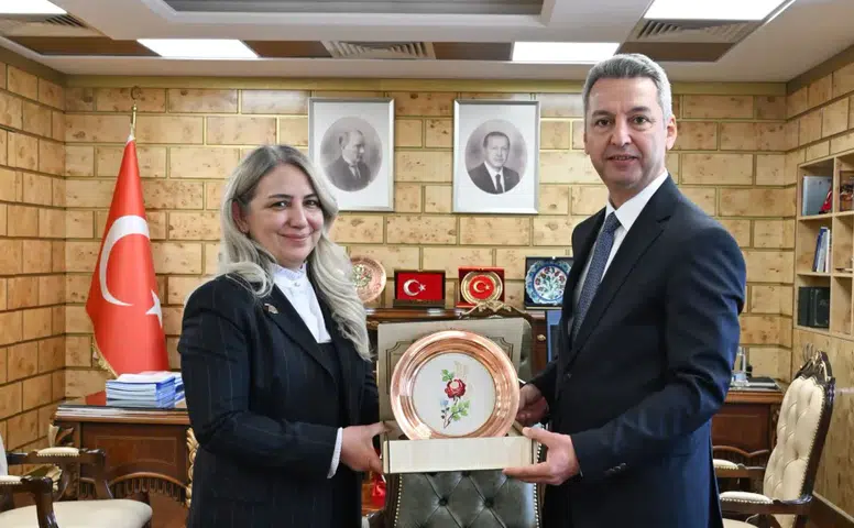 Eczacılar Odası’ndan KSÜ Rektörüne Ziyaret