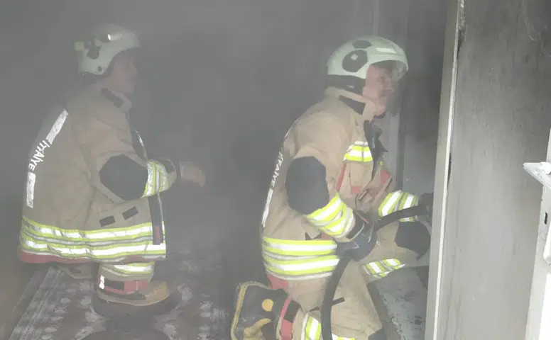 Dulkadiroğlu’nda Ev Yangını Paniği Büyümeden Söndürüldü