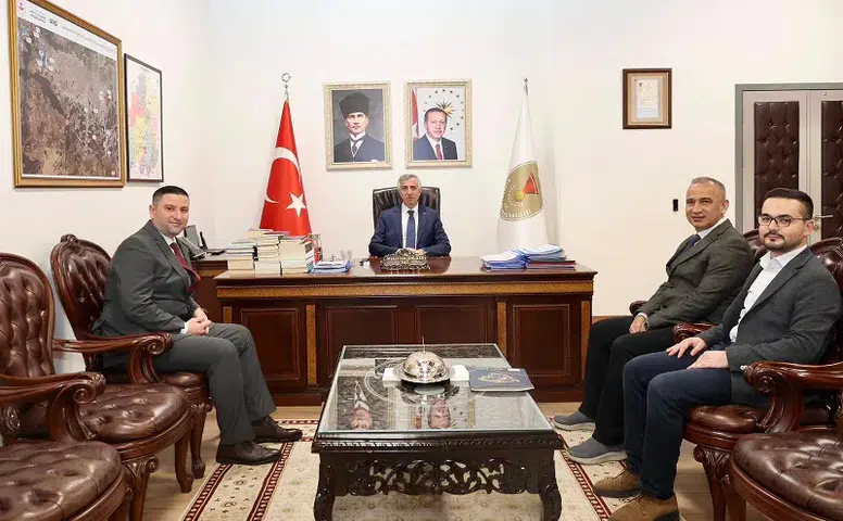 Vali Ünlüer, İş ve Eğitim Temsilcilerini Ağırladı