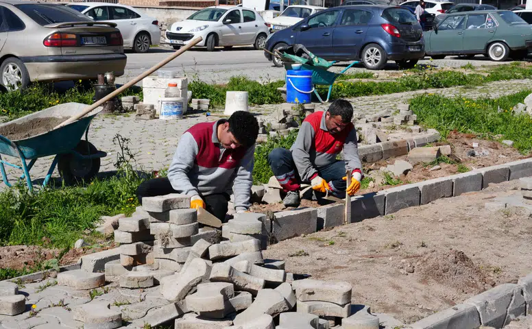Onikişubat Belediyesi'nden Kaldırım ve Yol Yapım Çalışmaları Başladı!
