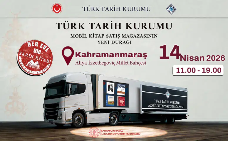 Türk Tarih Kurumu Kitap Tırı Okuyucularla Buluşuyor