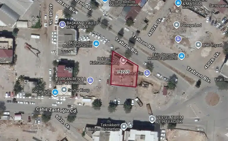 Kahramanmaraş'ta 32,6 milyon TL'ye iş yeri satışa sunuldu