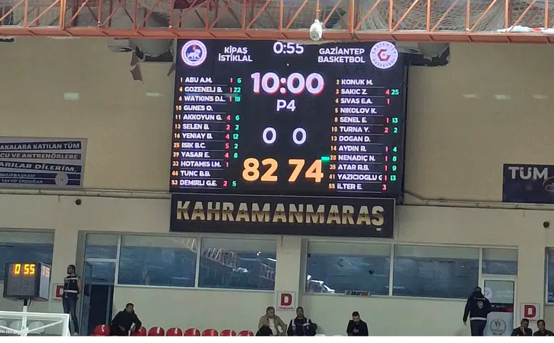 Kipaş İstiklal Spor Son Çeyrekte Farkı Açtı