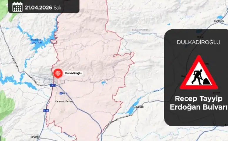 Dulkadiroğlu’nda Çok Sayıda Cadde ve Bulvarda Çalışma Yapılıyor