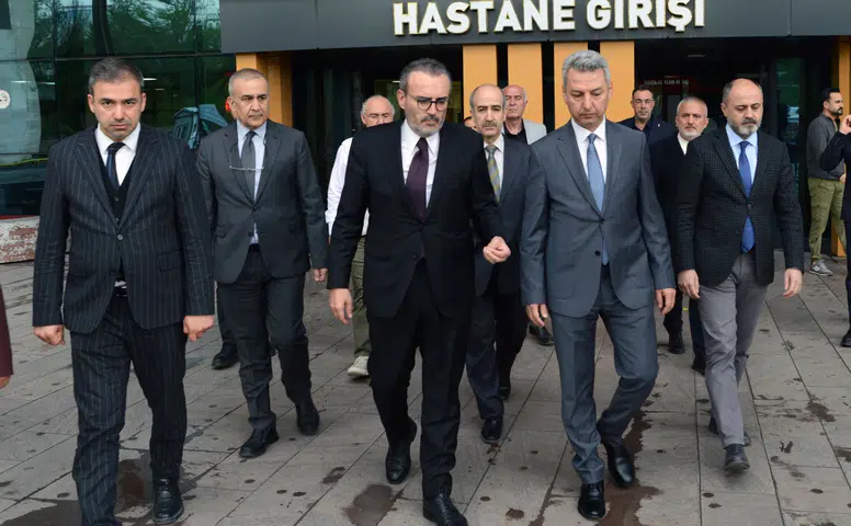 Mahir Ünal, KSÜ Tıp Fakültesi Hastanesi’ni Ziyaret Etti!