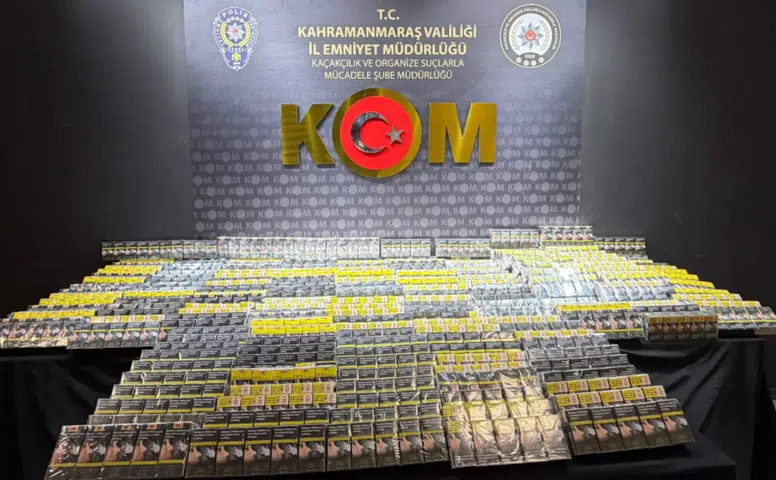 Kahramanmaraş'ta Kaçak Telefon ve Sigaraya Darbe: 5 Şüpheli Tutuklandı