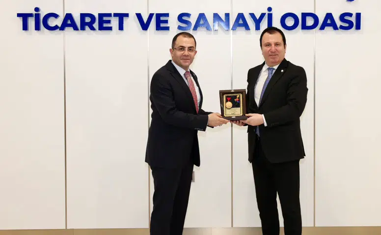 Başsavcı Tiryaki, KMTSO'da ekonomi ve iş birliği konularını masaya yatırdı