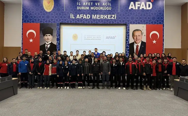 Kahramanmaraş’ta AFAD Eğitim Programı Başladı