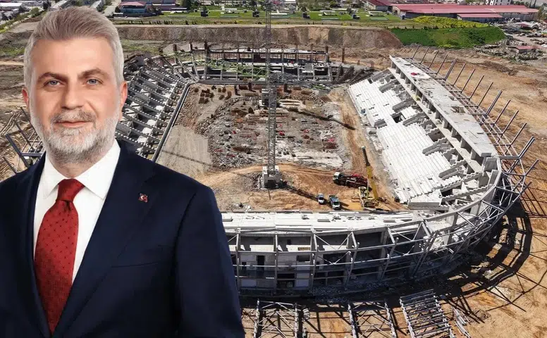 Kahramanmaraş Stadyumu İnşaatında Hız Kesilmiyor!