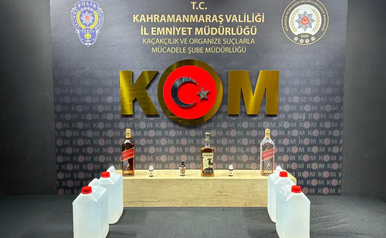 Kahramanmaraş’ta Operasyon: Çok Sayıda Madde Ele Geçirildi