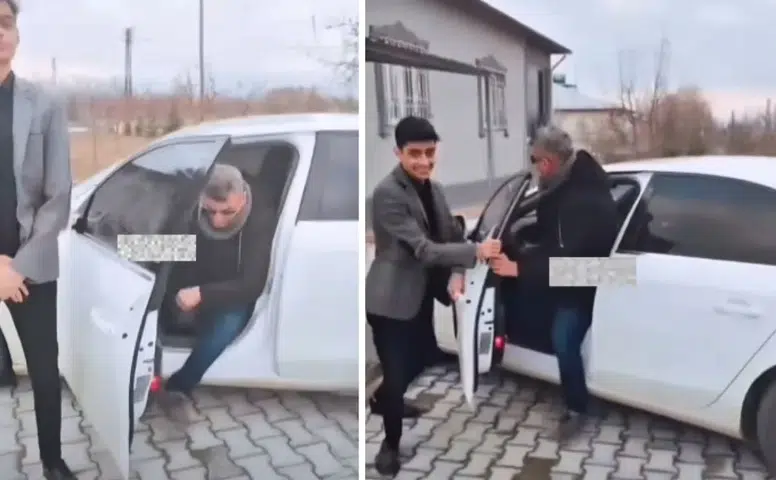 Kahramanmaraş’ta Video Çekmek İsterken Duvara Çarptı