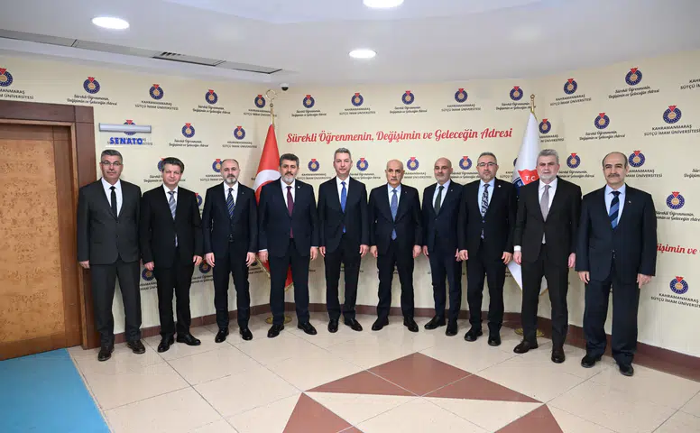 AK Parti Temsilcileri, Rektör Okumuş'u Ziyaret Etti