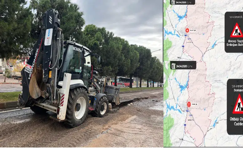 Şehir Genelinde Çok Sayıda Caddede Çalışma Başlatıldı