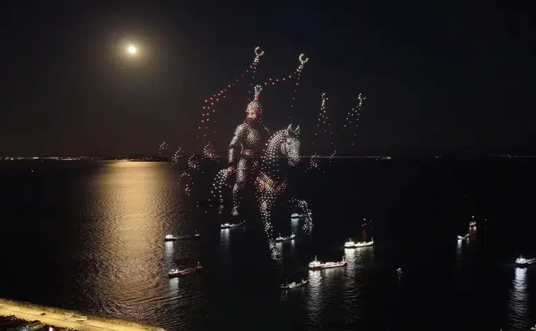 Yenikapı’da 1453 Dronla Görkemli Fetih Şöleni