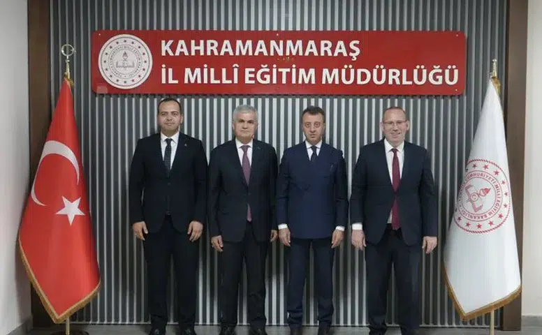 Kahramanmaraş İl Millî Eğitim Müdürü Akpınar’a Protokol Ziyareti