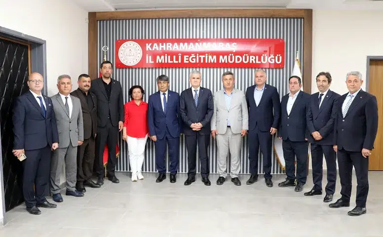 Müdür Akpınar’a Türk Eğitim-Sen’den Hayırlı Olsun Ziyareti