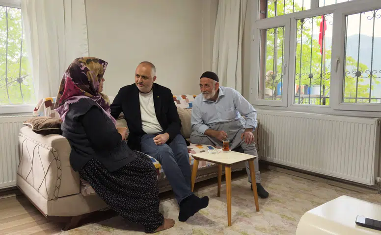 Andırın Belediye Başkanı Gökşen’den Şehit Ailelerine Bayram Ziyareti