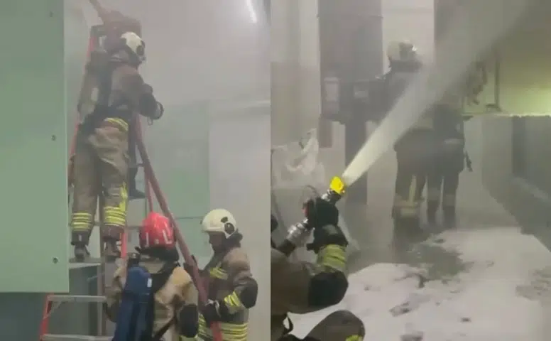 Karacasu Ferhuş’ta Fabrika Yangını Kontrol Altında