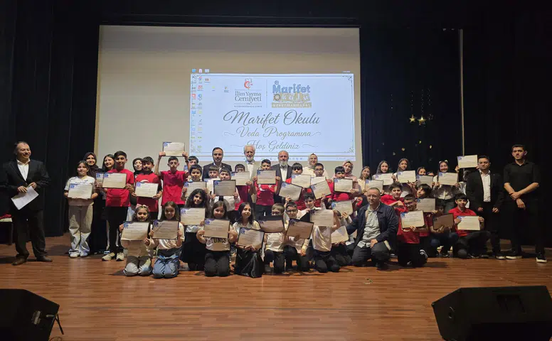 Marifet Okulu Kapanış Programı Coşkuyla Yapıldı