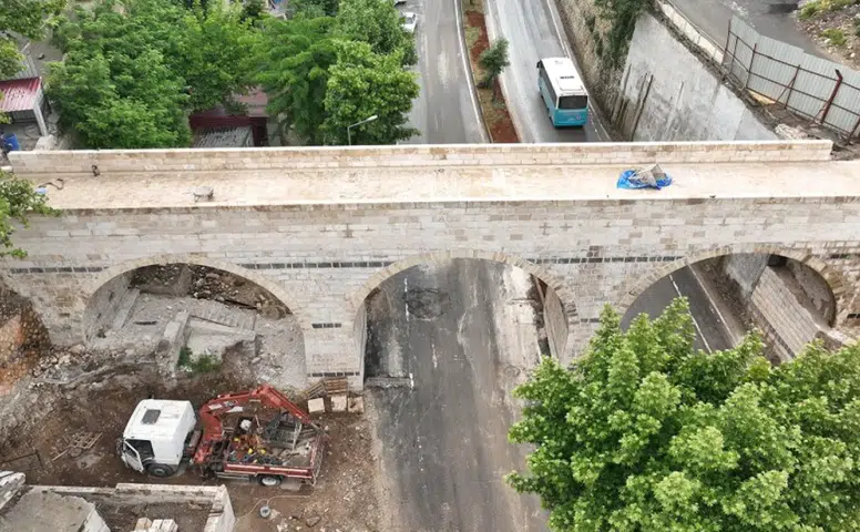 Kanlıdere Köprüsü Restorasyonunda Sona Gelindi