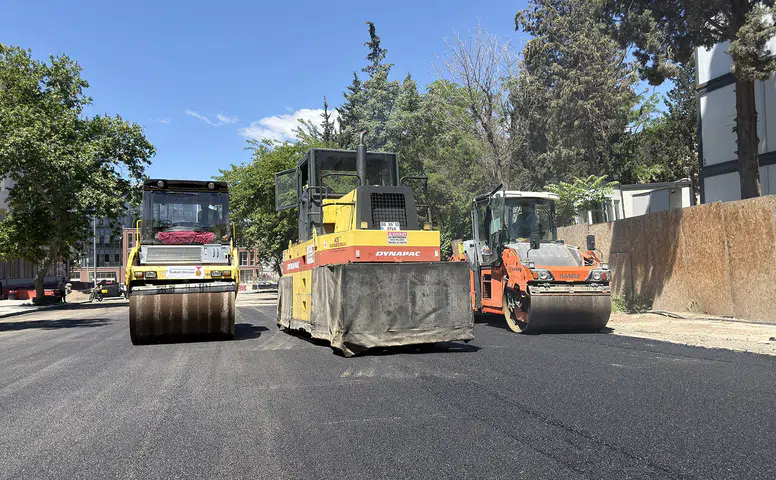 Cahit Zarifoğlu Caddesi’nde Asfalt Başladı