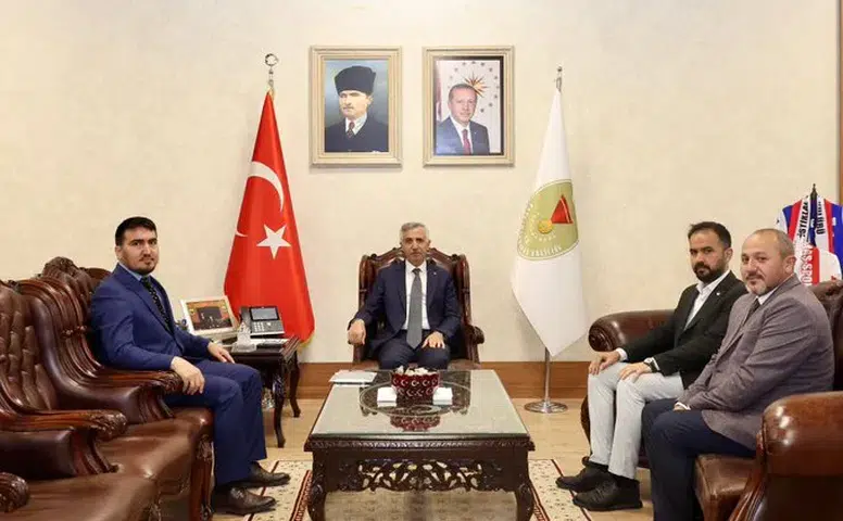 Valimiz Ünlüer’den Siyasi Parti Temsilcilerine Kabul