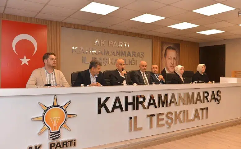 AK Parti Kahramanmaraş Kadroları İl Yönetiminde Buluştu