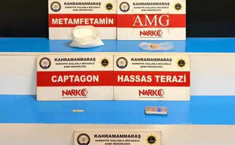 Kahramanmaraş’ta Uyuşturucu Operasyonu