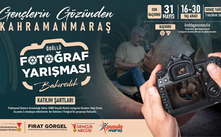 Gençlere Ödüllü Fotoğraf Yarışması Duyurusu!