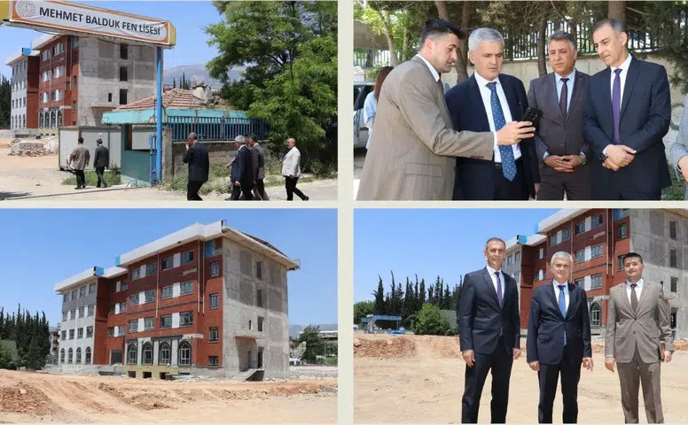 Turan Akpınar Mehmet Balduk Fen Lisesi’ni Ziyaret Etti