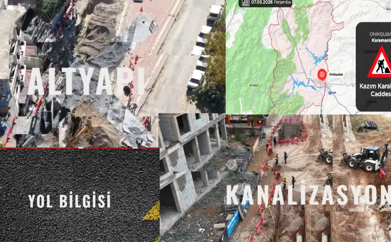 KASKİ’den Kahramanmaraş’ta Kritik Altyapı Çalışması