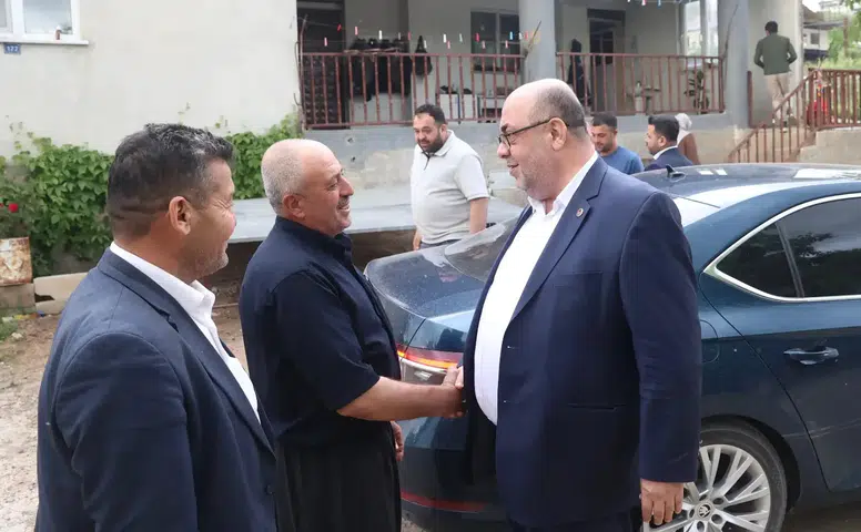 Başkan Akpınar’dan Elmalar Mahallesi’ne Hane Ziyareti