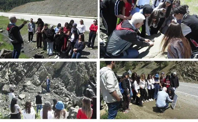 KSÜ Coğrafya Öğrencileri Arazi Çalışmasıyla Teorik Bilgilerini Pekiştirdi