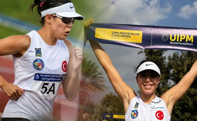 Türk sporcu pentathlon dünya kupasında 1.oldu