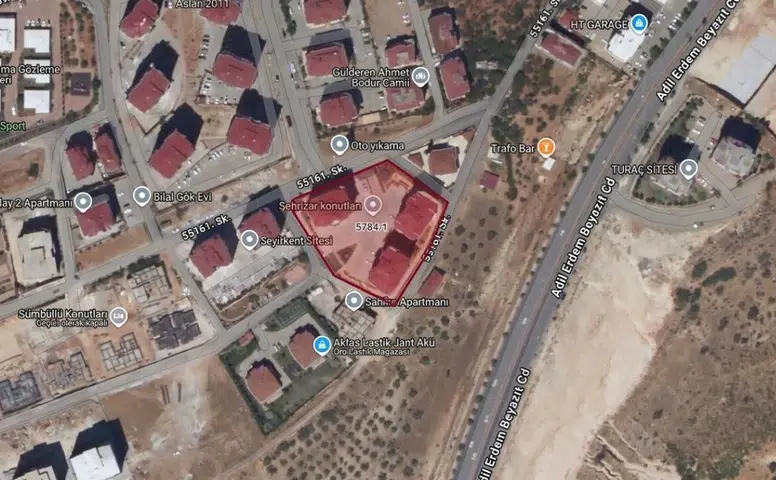 Onikişubat’ta Hasarsız 4+1 Daire İcradan Satışta