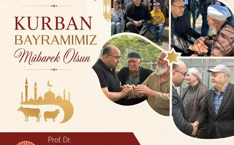 Prof. Dr. Mehmet Şahin’den Kurban Bayramı Mesajı