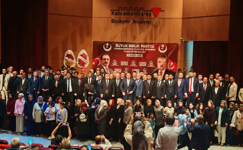 Büyük Birlik Partisi Kahramanmaraş yeni yönetimi belli oldu
