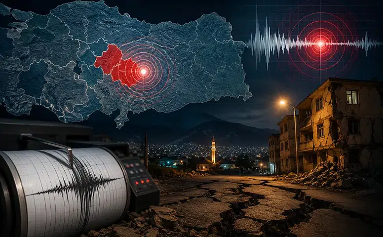 Malatya’nın Pütürge İlçesinde 4.0 Büyüklüğünde Deprem
