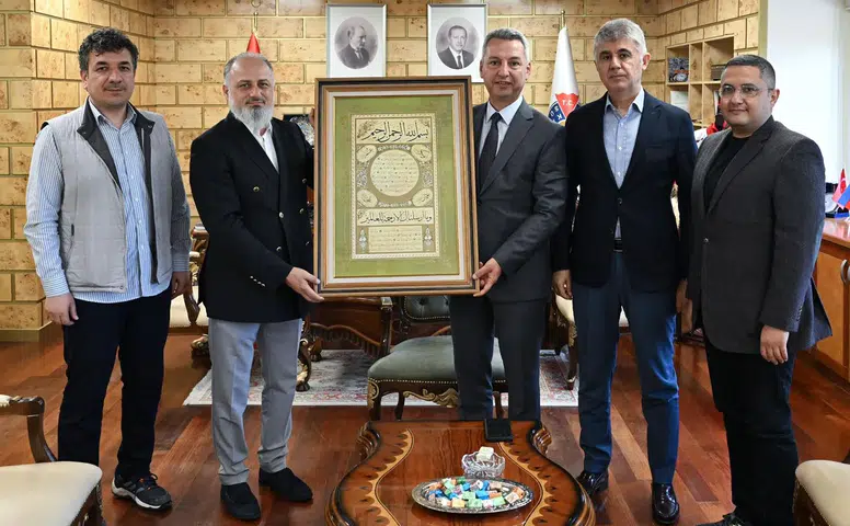 İlim Yayma Cemiyetinden KSÜ Rektörü Okumuş’a Ziyaret