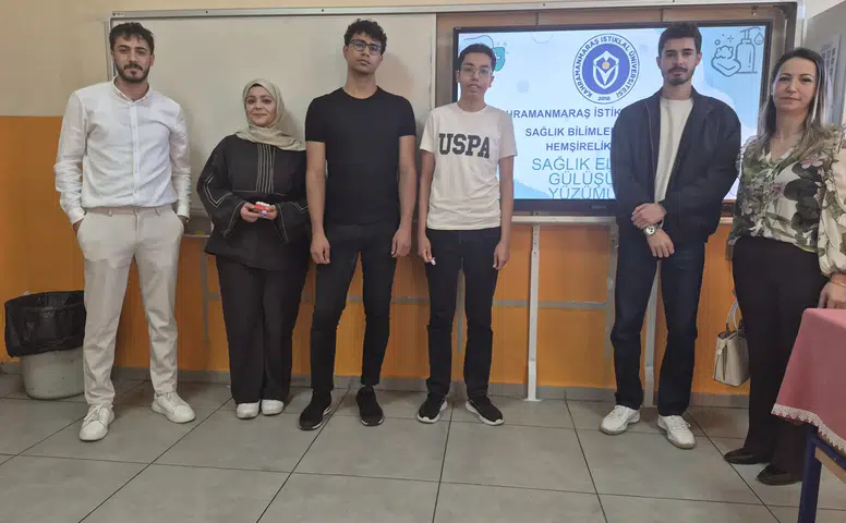 Kahramanmaraş'ta Öğrencilere Sağlık Eğitimi