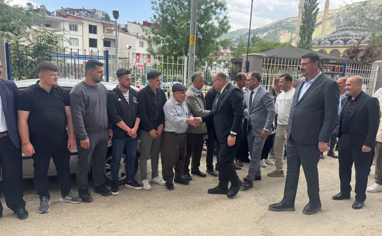 Milletvekili Şahin’den Çağlayancerit’e Bayram Ziyareti