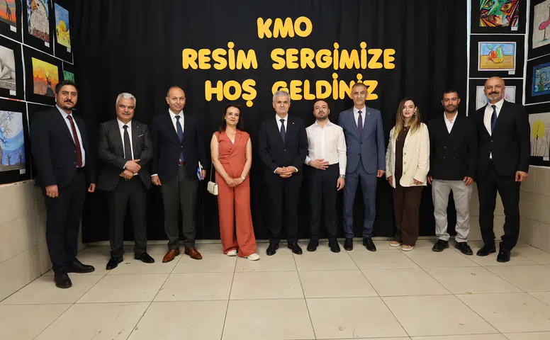 Kahramanmaraş Ortaokulu’nda Görkemli Resim Sergisi