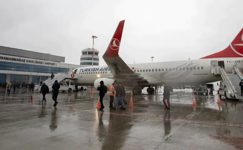 Kahramanmaraş Havalimanı Nisan ayında 26 bin yolcu ağırladı