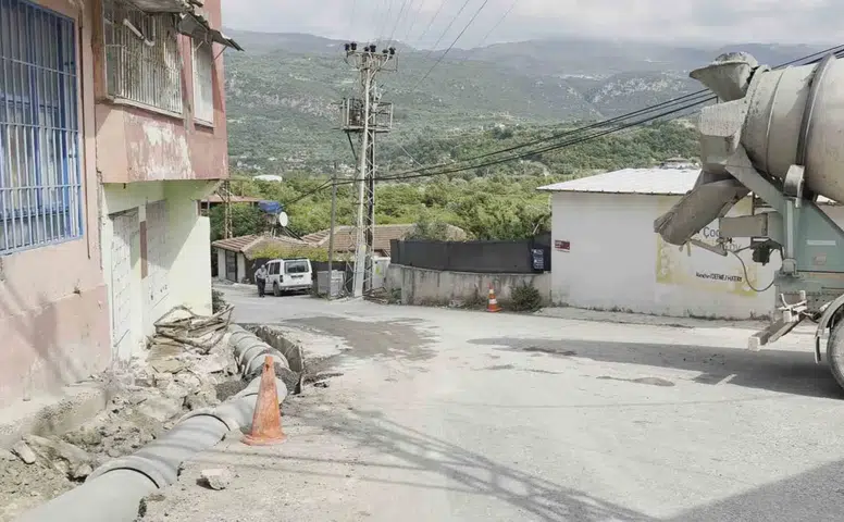 Yola Beton Döken Miksere 50 Bin TL Ceza