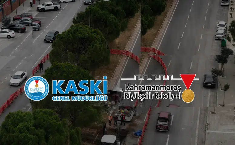 Onikişubat’ta Altyapı Yenileme Çalışmaları Sürüyor