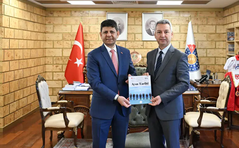 İletişim Başkanlığı Bölge Müdürü Taşkın KSÜ’yü Ziyaret Etti