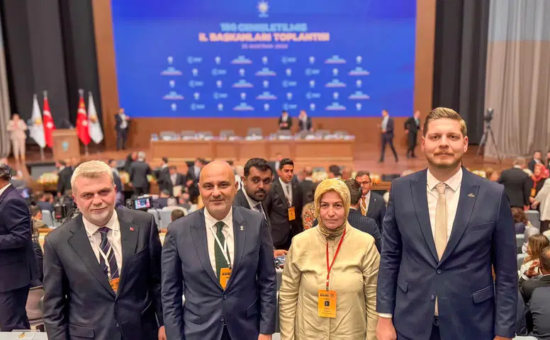 Başkan Fırat Görgel AK Parti'nin 180. İl Başkanları Toplantısı'na katıldı
