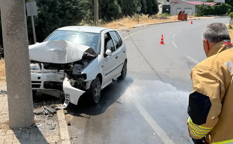 Kavlaklı OSB’de Tek Taraflı Kaza
