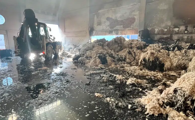 Yeni Sanayi Sitesi'nde Fabrika Yangını Söndürüldü