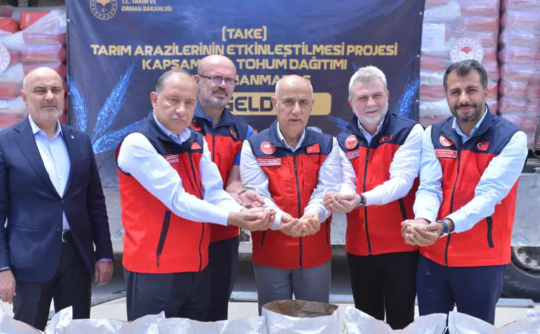 Kahramanmaraş’ta Üreticilere Hibe Destekli Soya Tohumu